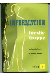 Informationen für die Truppe. 6 / 1963.