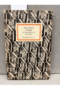 Ernst Barlach Graphik. 48 Lithographien und Holzschnitte. Insel-Bücherei Nr. 917