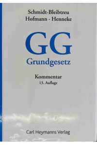 GG, Kommentar zum Grundgesetz.