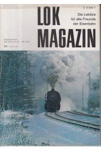 Lok-Magazin - Die Lektüre für alle Freunde der Eisenbahn - 2 Heft 34  - 1969