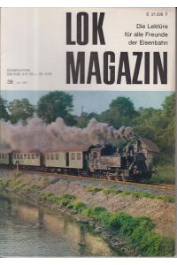 Lok-Magazin - Die Lektüre für alle Freunde der Eisenbahn - 6 Heft 36  - 1969