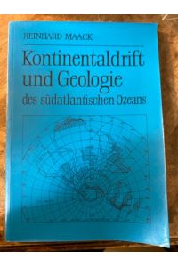 Kontinentaldrift und Geologie des südatlantischen Ozeans.