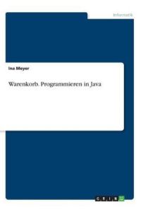 Warenkorb. Programmieren in Java