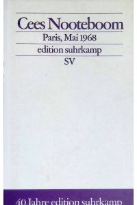 Paris, Mai 1968.   - (Nr. 2624) - Suhrkamp-Taschenbuch)
