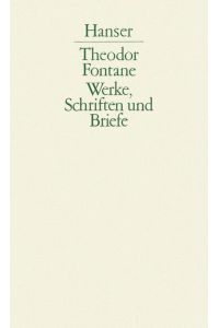 Werke, Schriften und Briefe, 20 Bde. in 4 Abt. , Bd. 4, Sämtliche Romane, Erzählungen, Gedichte, Nachgelassenes: 1. Abteilung, Band IV