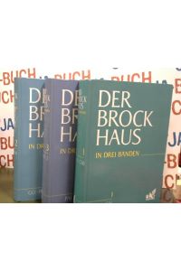 Der Brockhaus in drei Bänden. Mit insgesamt rund 80 000 Stichwörtern