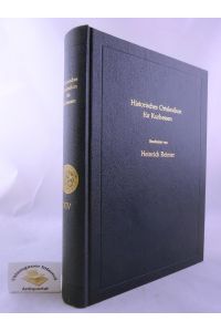 Historisches Ortslexikon für Kurhessen.   - / Historische Kommission für Hessen: Veröffentlichungen der Historischen Kommission für Hessen ; 14