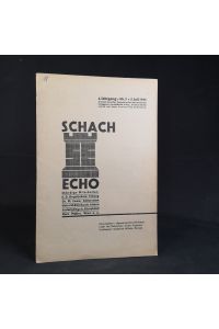 Schach-Echo. 4. Jahrgang 1935. Nummer 7.