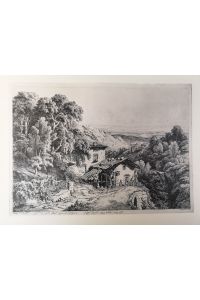 Druck v. 1926: Bléry, Vallée du grésivaudan à sassenage (1851).