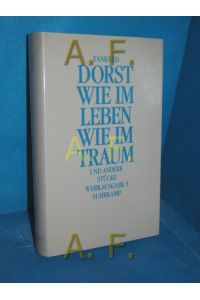 Wie im Leben wie im Traum und andere Stücke (Werkausgabe 5)  - Mitarb. Ursula Ehler