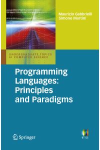 Programming Languages: Principles and Paradigms (Undergraduate Topics in Computer Science)