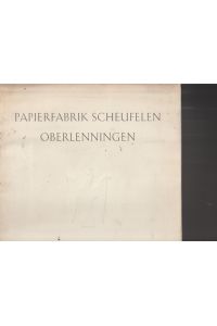 Papierfabrik Scheufelen Oberlenningen. ( Komplett).   - Zehn Bilder von Louis Corinth.