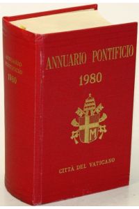 Annuario Pontificio per l`anno 1980.