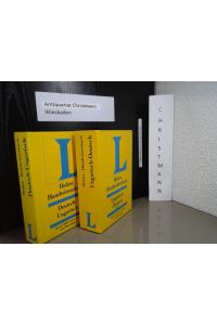 Handwörterbuch Ungarisch-Deutsch. - Deutsch-Ungarisch - 2 Bände (komplett)  - Elöd Halász. [Bearb.: Ottó Rátz ...] - Langenscheidts Handwörterbuch