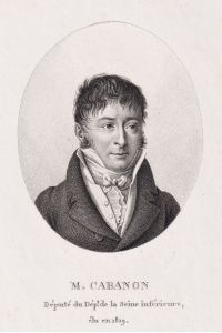 M. Cabanon - Bernard Cabanon (1766-1839) French politician Rouen Politiker Portrait