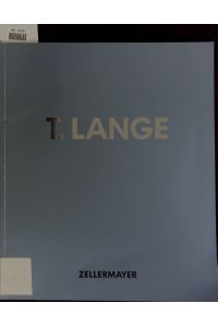 Thomas Lange.   - Berglandschaften. 29. October bis 2. Dezember 1989.