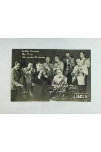 Mister Trumpet - Roy Etzel mit seinem Orchester. Autogrammkarte, original signiert