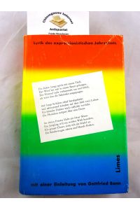 Lyrik des expressionistischen Jahrzehnts : Von den Wegbereitern bis zum Dada.