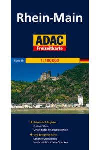 ADAC FreizeitKarte, Bl. 19, Rhein-Main (ADAC Freizeitkarten)
