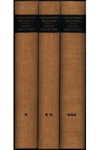Naturgeschichte. 3 Bände [komplett].