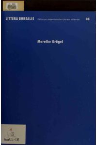 Mareike Krügel.   - Littera Borealis. Edition zur zeitgenössischen Literatur im Norden 08
