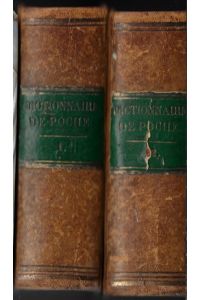 Nouveau Dictionnaire de Poche Allemand-Francais et Francais-Allemand a l'usage des Deux Nations: TOME I, TOME II. 2 Bücher