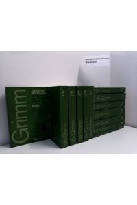 Deutsches Wörterbuch. : 33 Bände ( = komplett ) - von Jacob und Wilhelm Grimm (Grimms Wörterbuch).