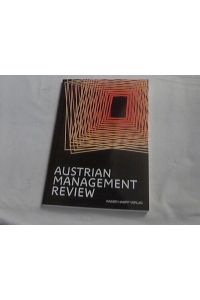 Austrian Management Review: Volume 1.