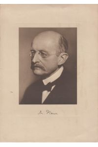 Porträtbild Max Planck, um 1930.