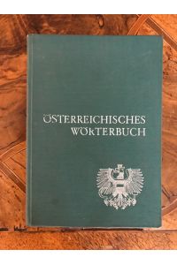 Österreichisches Wörterbuch, Mittlere Ausgabe