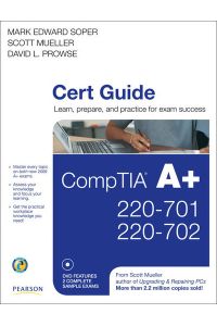 CompTIA A+ 220-701 and 220-702 Cert Guide, w. DVD-ROM (Exam Certification Guide)