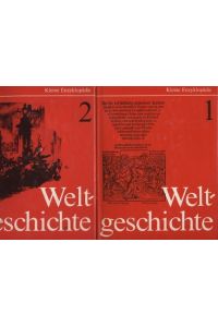 Kleine Enzyklopädie Weltgeschichte Band 1 und 2