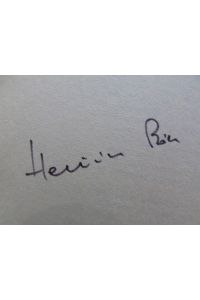 SIGNIERT Der Mann mit den Messern : Erzählungen. Mit e. autobiograph. Nachw. /// Autogramm Autograph signiert signed signee  - [Von] / Universal-Bibliothek ; Nr. 8287.