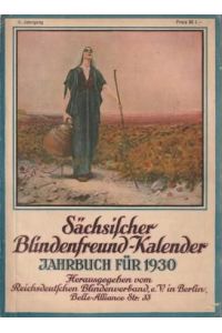 Sächsischer Blindenfreund-Kalender. Jahrbuch für 1930.