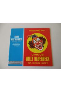 Circus Willy Hagenbeck Programm 1975