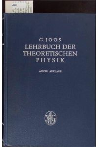 Lehrbuch Der Theoretischen Physik.