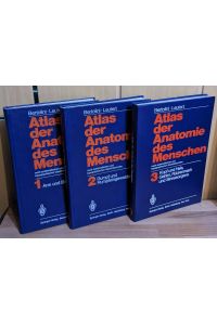 Bertolini, Leutert - Atlas der Anatomie des Menschen (3 Bände), Bd. 1: Arm und Bein. Bd. 2: Rumpf u. Rumpfeingeweide. Bd. 3: Kopf und Hals, Gehirn, Rückenmark und Sinnesorgane.