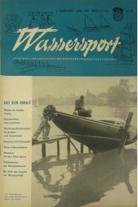 Wassersport. Zeitschrift für Wassersport der Deutschen Demokratischen Republik (Heft 4/1953)