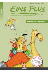 EINS PLUS 3. Ausgabe Deutschland. Arbeitsheft mit Lernsoftware: Mathematik für die dritte Klasse der Grundschule (EINS PLUS (D): Mathematik Grundschule)