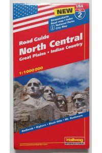 USA Road Guide 02 North Central 1 : 1. 000. 000 - Great Plains, Indian Country.