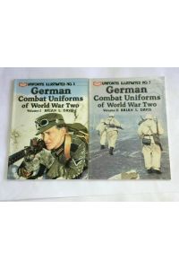 German Combat Uniforms of World War Two Volume I and II. 2 Bände