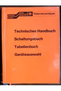 Technisches Handbuch, Schaltungsbuch, Tabellenbuch, Geräteauswahl.