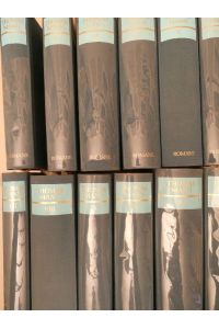 Gesammelte Werke in zwölf Bänden. 12 Bände. Berlin, S. Fischer, 1960. Grüne Orig. -Leinenbände mit goldgeprägtem Rückenschild (Buchschnitt leicht angestaubt).