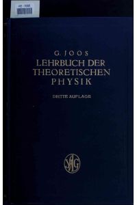 Lehrbuch der Theoretischen Physik.   - Dritte Auflage