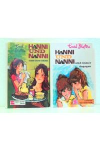 Konvolut von 2 Bänden! Hanni und Nanni sind immer dagegen. Hanni und Nanni und ihre Gäste. Band 1 und 12 der Reihe.