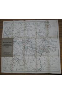 Wegezeichenkarte des Gebirgsvereins für die Sächsische Schweiz. Maßstab 1 : 75. 000. -