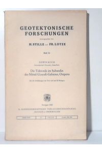 Geotektonische Forschungen. Heft 15: Die Tektonik im Subandin des Mittel-Ucayali-Gebietes, Ostperu