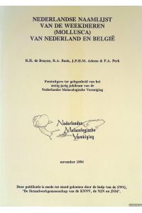 Nederlandse naamlijst van de weekdieren (mollusca) van Nederland en België