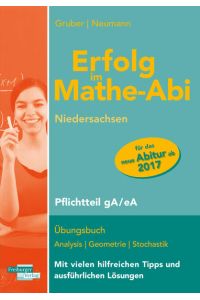 Erfolg im Mathe-Abi Pflichtteil Niedersachsen  - mit der Original Mathe-Mind-Map