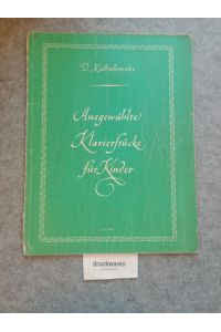 Ausgewählte Klavierstücke für Kinder : Op. 27.   - Edition Peters Nr. 4719.